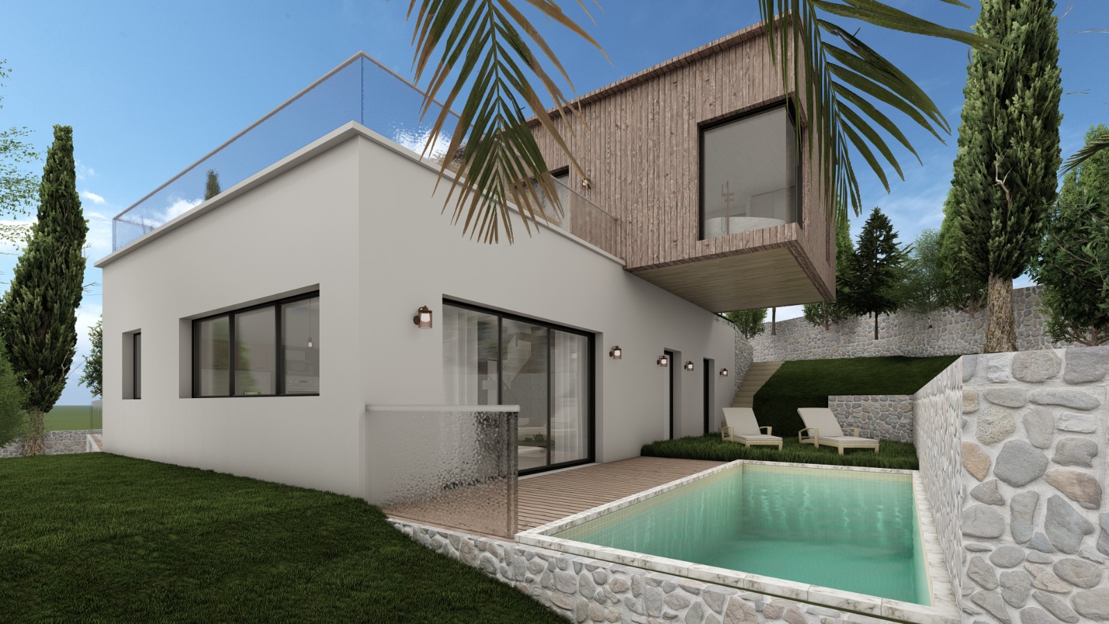 Croisement axial - Vue 8